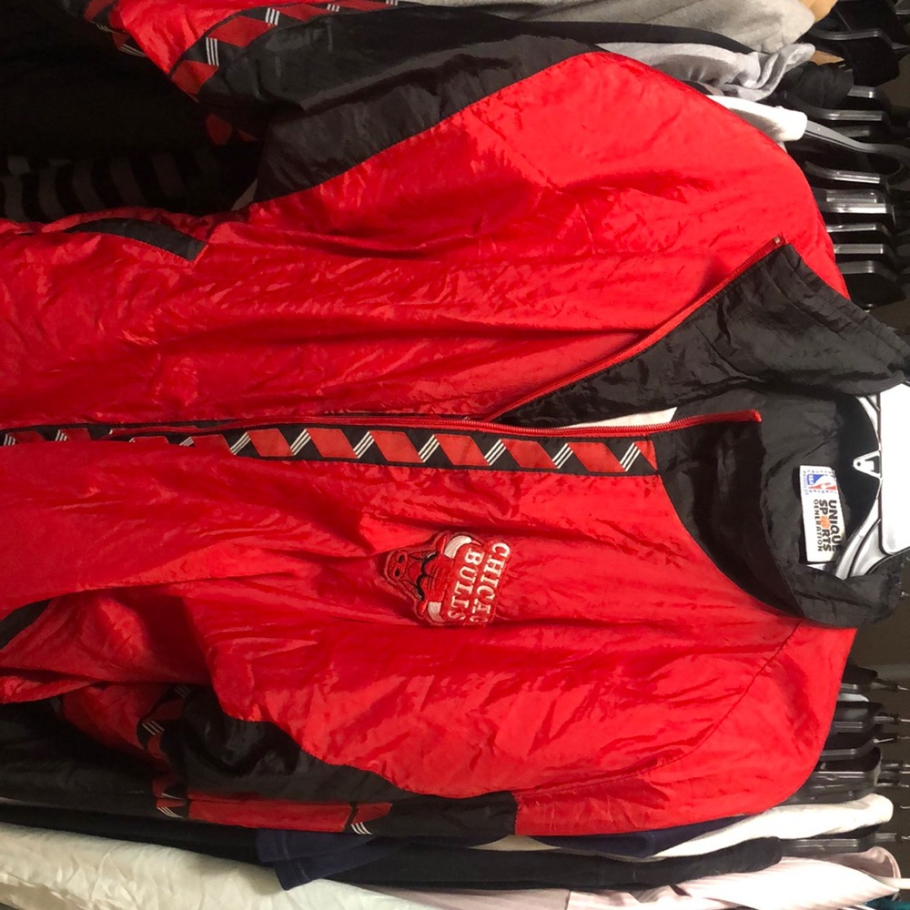Vintage Chicago Bulls Windbreaker Large